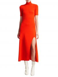 Caplan Knit Turtleneck Midi Dress at Saks Fifth Avenue